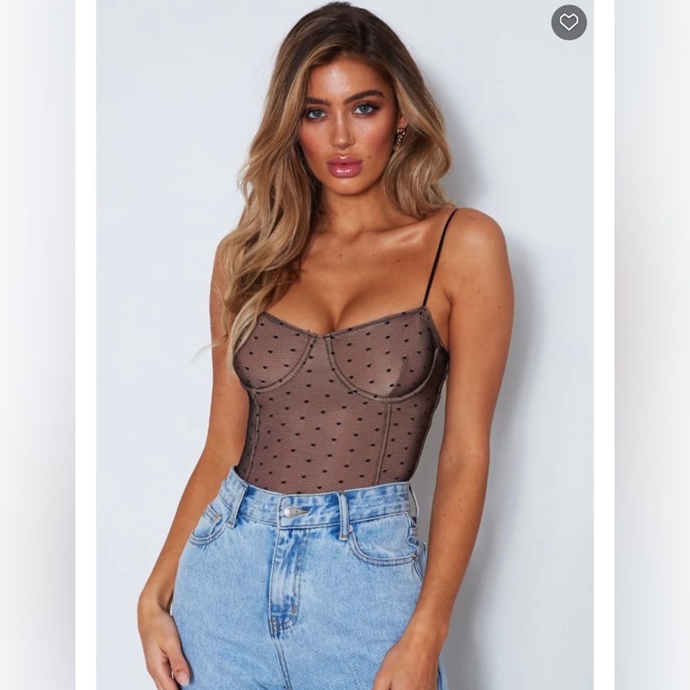 White Fox Boutique No Looking Back Bodysuit